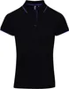 Polo Premier da donna a contrasto Cool Check RW5519 (XS) Anteprima dell’immagine prodotto 1