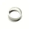 Bandring 925  matt Muster Schachbrett 8mm breit Silberring Produktbild-Vorschau 3