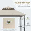 SUGIFT Gartenpavillon Partyzelt Festzelt, Pavillon 3x3 m Produktbild-Vorschau 6