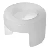 A white plastic protective cap for a nail gun. Produktbild-Vorschau
