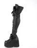 KERA-303 Damen Boots von DemoniaCult, Schwarz  , EU 37, US Produktbild-Vorschau 3