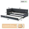 Fortuna Lai Polsterbett Ausziehbares Schlafsofa 2*90 x 200 Produktbild-Vorschau 7