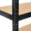 Étagère de rangement métallique à 5 tablettes, 180 cm, pour Voir les images du produit 3