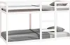 vidaXL Lit superposé blanc 90x190 cm pin massif Voir les images du produit 1