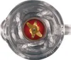 A top-down view of the blades inside a blender jar. Produktbild-Vorschau