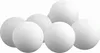 A group of white ping pong balls on a white background. Produktbild-Vorschau