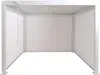Pergola HWC-P65 mit 3x Seitenwand, Rollo Produktbild-Vorschau 5