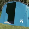 vidaXL Tenda tunnel per 4 persone, blu e grigia Anteprima dell’immagine prodotto 3