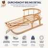 Best For Kids Holzschlitten für Kinder mit Produktbild-Vorschau 6