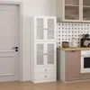 Armoire de cuisine HOMCOM, armoire haute avec tiroir et Voir les images du produit 13