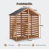 M MCombo Holzregal Außen, Kaminzubehör Kaminholzregal mit 2 Produktbild-Vorschau 3
