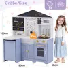 okwish giocattoli da cucina per bambini con lavagna e Anteprima dell’immagine prodotto 6
