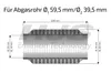 HJS 83 00 8570 Flexrohr Abgasanlage Auspuffrohr Produktbild-Vorschau 2