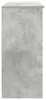 vidaXL Sideboard mit Schublade Betongrau 101x35x76 cm Produktbild-Vorschau 7