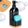 Vilde | Spülmittelspender mit Schwammhalter - 500 ml - Produktbild-Vorschau 6