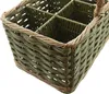 Košík na láhve pro 6 lahví Košík proutěný úložný koš Náhled obrázku produktu 4