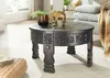 WOHNLING Couchtisch 60x36x60 cm Mango Massivholz Sofatisch Produktbild-Vorschau 2
