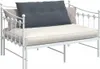 vidaXL Rücken Kissen Dunkelgrau 100 x 50 cm Cordstoff Produktbild-Vorschau 3