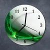 Glasuhr Wanduhr Küchenuhr Echt-Glas 30fi cm Abstrakte Produktbild-Vorschau 2