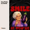 Camiseta para hombre, color , talla M. Diseño: "Sonríe si Vista previa de la imagen del producto 4