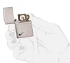 Zapalniczka Zippo Pipe Chrome Brushed 60001199 Podgląd zdjęcia produktu 5
