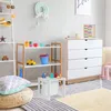 Relaxdays Sitzhocker Kinder, 2in1 Wendehocker, 2 Sitzhöhen, Produktbild-Vorschau 3