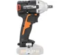 A side view of a cordless impact wrench with a battery pack attached. Podgląd zdjęcia produktu