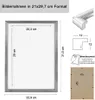Holz Dokument Bilderrahmen Urkunde Diplom Foto Rahmen Plexi Produktbild-Vorschau 5