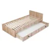 Łóżeczko dziecięce KOMPAKT 3W1 120x80 bukowe z komodą Podgląd zdjęcia produktu 5