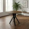 Runder Esszimmertisch, 90 cm, laminierte Platte, 1,8 cm, Produktbild-Vorschau 1