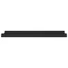 A black shelf against a white background. Produktbild-Vorschau