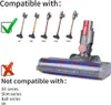 The image shows a vacuum cleaner attachment and lists compatible and incompatible vacuum cleaner models. Produktbild-Vorschau