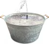 Kit fontaine solaire d'extérieur - 50 cm de bol en métal Voir les images du produit 1
