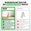 WALTER 4-Stufen-Leitertritt klappbar, 150 kg Tragkraft, Produktbild-Vorschau 4