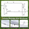 COSTWAY But de football 120 x 80 cm, buts de football avec Voir les images du produit 7