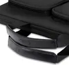 Close-up of the handles of a black bag. Produktbild-Vorschau