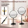 Verlichte Make-upspiegel 1X/10x met 360° Rotatie en Productafbeelding-voorbeeld 2