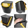 KADAX Set de seaux de recyclage "Loras", poubelle avec Voir les images du produit 3