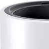 A close-up view of the top rim and interior of a white cylindrical object, possibly a planter or container. Náhled obrázku produktu