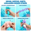 Axolotl Knautschball 4er Set, Sensorikspielzeug zum Drücken Produktbild-Vorschau 5