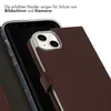 Funda tipo libro de cuero genuino Selencia para iPhone 14 Vista previa de la imagen del producto 4