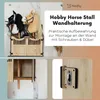 Support mural pour écurie Hoofly Hobby Horse pour 2 chevaux Voir les images du produit 2