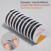 elastischer Nylon-Faden zum Perlen basteln, 0,5 mm, 18 m Produktbild-Vorschau 3