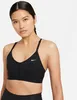 Nike W Nk Indy Bra V-Neck Black/Black/Black/White M Produktbild-Vorschau 10