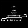 2x1 Master Lock cavo di tensionamento in gomma Twin Wire Anteprima dell’immagine prodotto 4