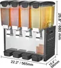 SucceBuy Kommerzieller Getränkespender, 4 Tanks à 10 l, 430 Produktbild-Vorschau 8