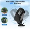 ATEROLL Mini USB-Ventilator Ventilator mit Licht,3 Produktbild-Vorschau 3