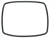 A black rubber seal for an oven door, presented on a white background. Produktbild-Vorschau