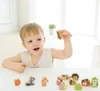Klasické drevené navliekacie kocky Classic World – Lesné Náhľad obrázku produktu 5