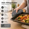 Camolo 4er Set Topf Untersetzer aus Silikon hitzebeständig Produktbild-Vorschau 2